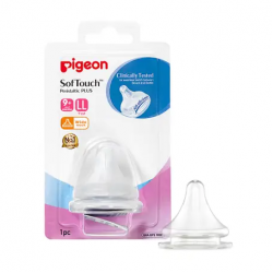 Pigeon SofTouch Nipple  Breastfeeding Comfort Baby Bottle