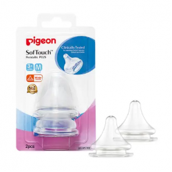 Pigeon SofTouch Nipple  Orthodontically-approved Anti-colic Technology