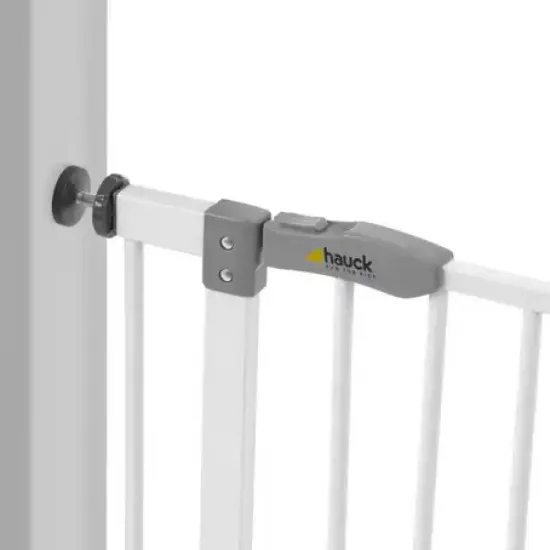 Hauck Safety Gate (75 - 80 Cm) +(9 Cm) Extension / White