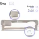 Lionelo Eva Bed Rail Beige