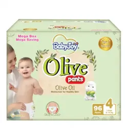 BabyJoy Olive Pants Large Size (4) Mega Box (2x48) Pcs