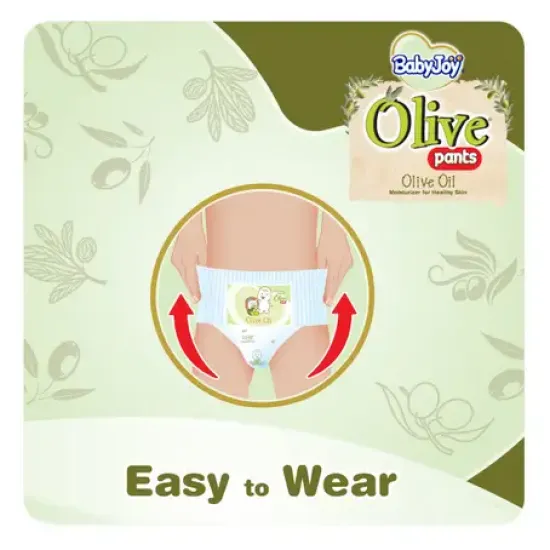 BabyJoy Olive Pants Xxl Size (6) Mega Box (2x32 P)Cs