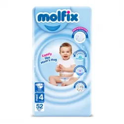 Molfix Diapers Size (4) Mega Pack 52 Diapers