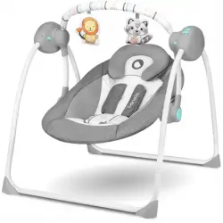 Lionelo Ruben Swinging Chair Stone Grey Turquoise